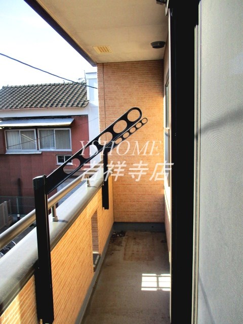 新町ユキハイツ ベランダ