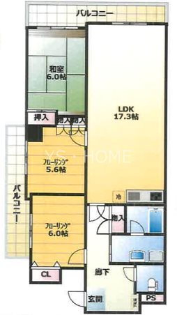カーサヴェルデ3 間取り