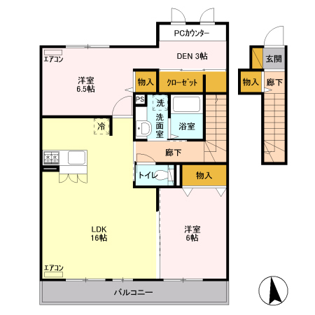 メゾン ド フォレ/メゾン ド フルール メゾン ド フォレ 間取り
