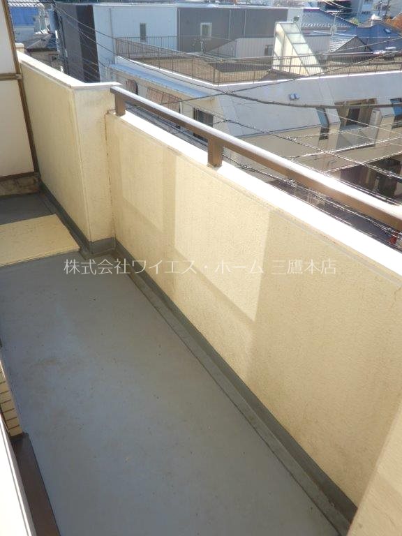 コスモ三鷹台　 ベランダ