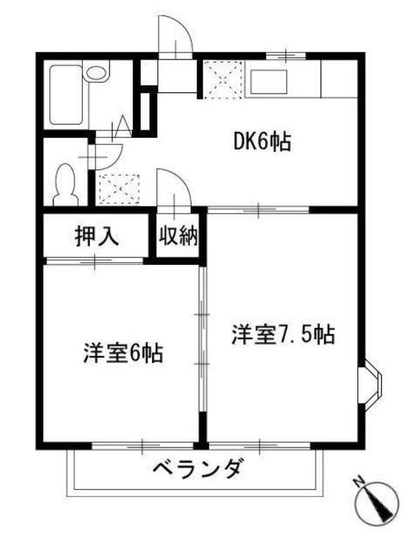 マンションDAI 間取り