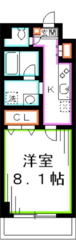 ベルメゾン吉祥寺 間取り