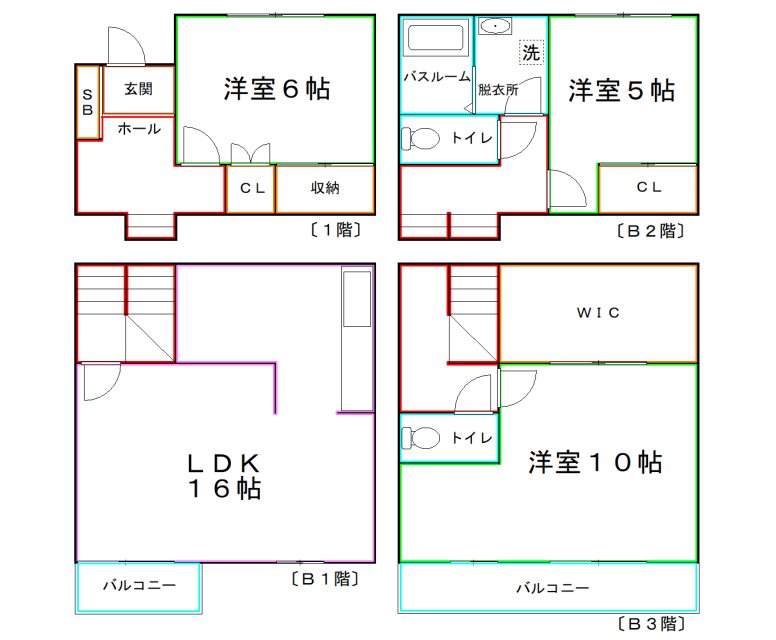 メゾンシャイン 間取り