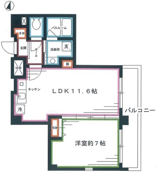 ウィステリアステージⅠ 間取り
