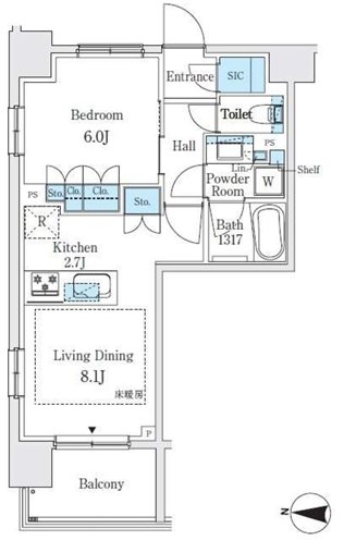 リビオ三鷹ステーションレジデンス 間取り
