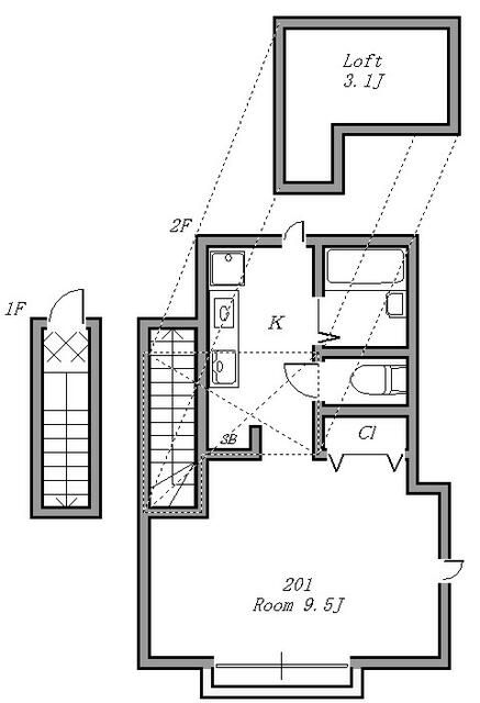 Ｓｏｌａｎａ　国立 間取り図