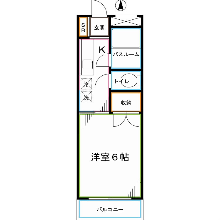 アイビーコートカナスギ 間取り
