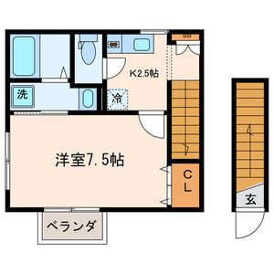 フォンテ国立 間取り