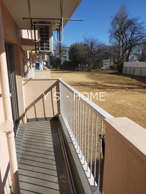 立川柏町団地 ベランダ