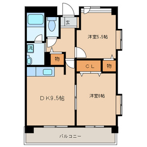 ボワ・シャテーヌ 間取り