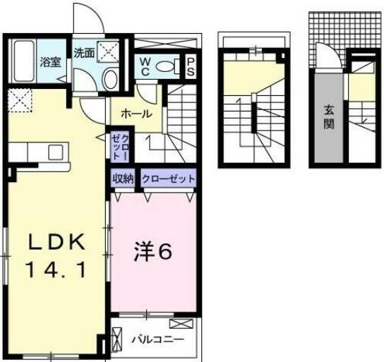 サンベリー 間取り図