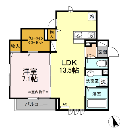 パレス立川柴崎町 間取り