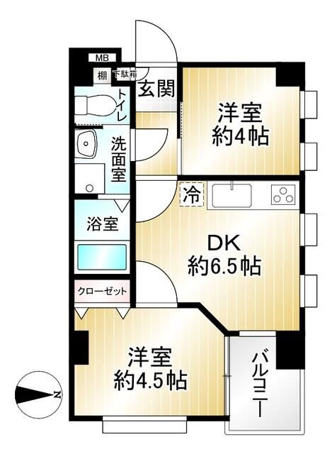 シティオ高円寺 間取り