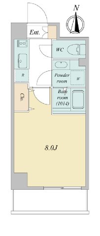 プライマル武蔵関  間取り