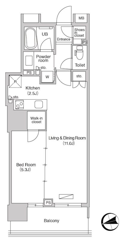 エミリブ石神井公園 間取り