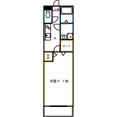 OH-SHINKAWA 間取り