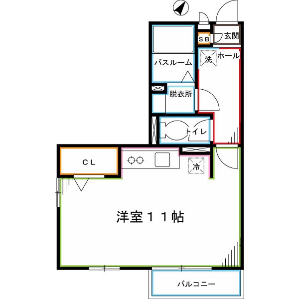 プランドール国立 間取り