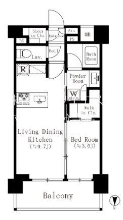 ラクレイス国分寺 間取り