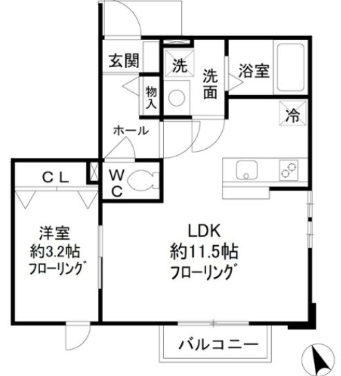 ボヌール武蔵野 間取り