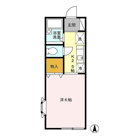 シティコーラル 間取り図