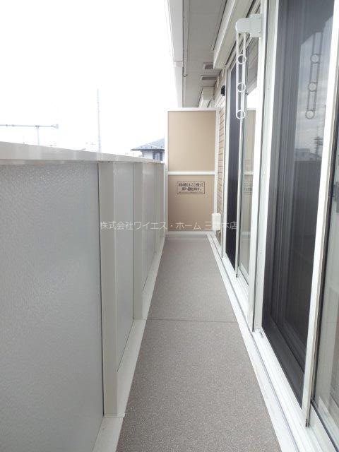 パナックスⅡ ベランダ