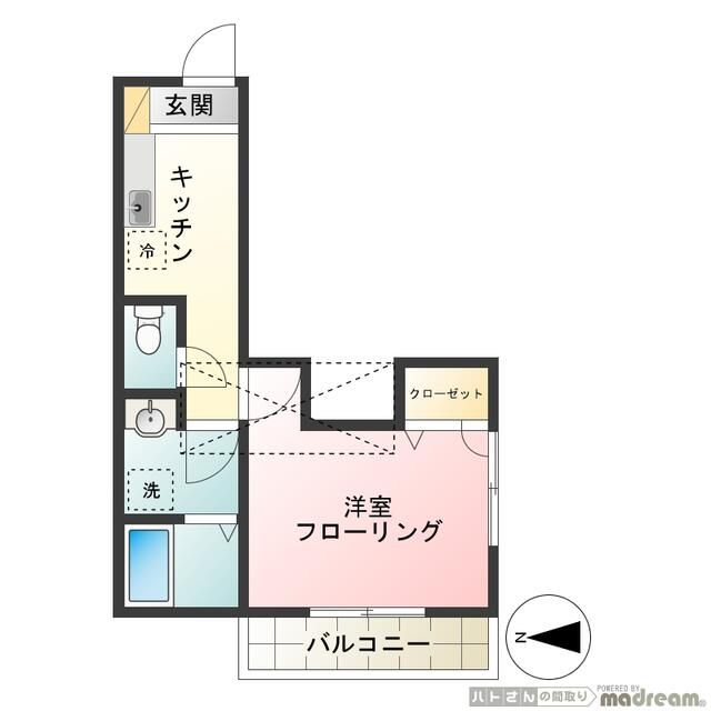エヴァグリーン平野 間取り