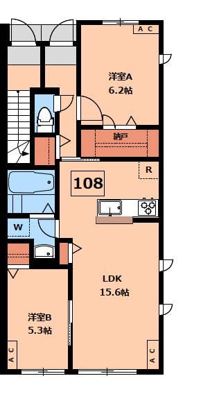 Clasia Jindaiji 間取り