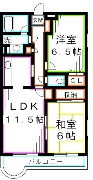 ガーデンパレス関町 間取り
