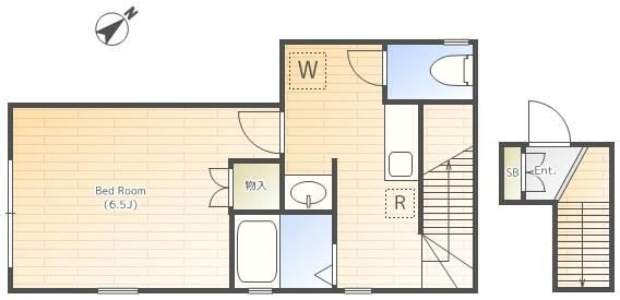 グランビル立川 間取り図