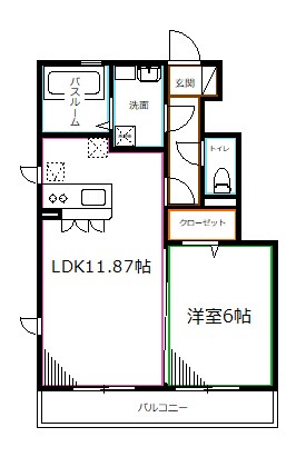 サンク　モンタニアB棟 間取り