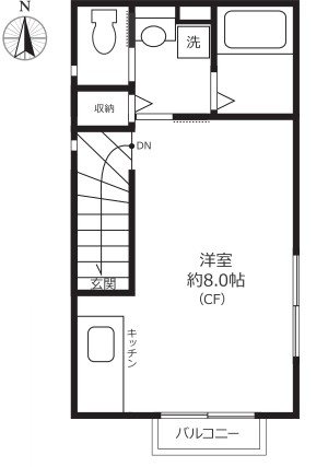 ミモザ立川 間取り