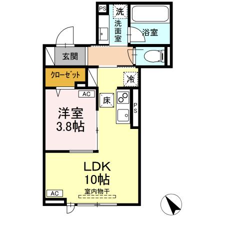 D-PRECIOUS立川高松町 間取り