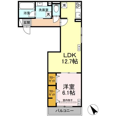 D-PRECIOUS立川高松町 間取り