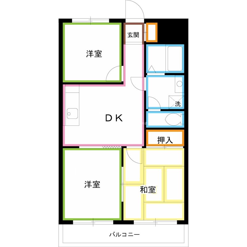 サンシャインマンション 間取り