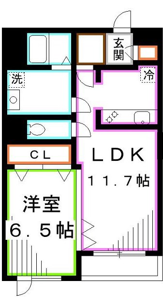 ブライト井の頭A棟 間取り