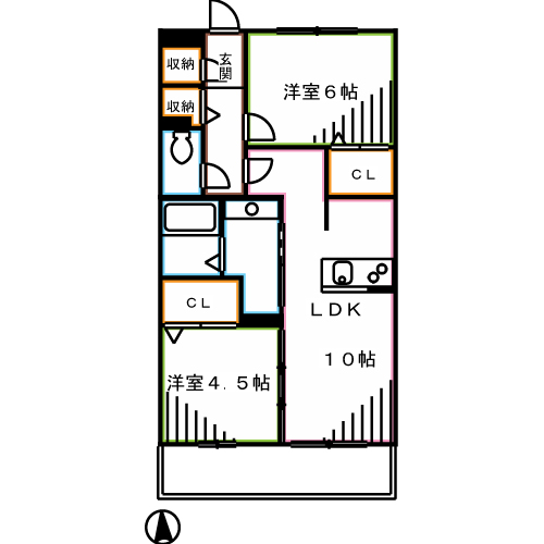 ラ・ルーチェ 間取り