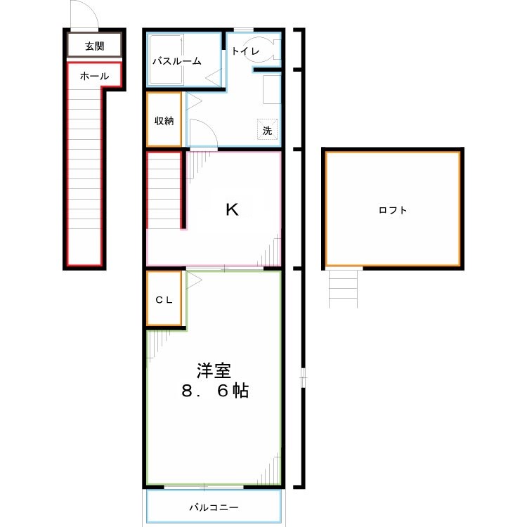 ヴィラソレイユ 間取り