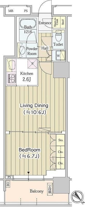 ユニゾンタワー 間取り