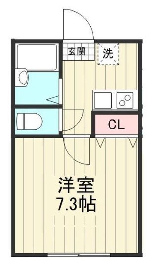 AZEST-RENT鷹の台Ⅱ 間取り
