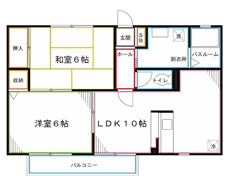 ヴィラリベルテ 間取り
