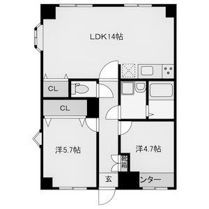 TEK小金井ハイツ 間取り