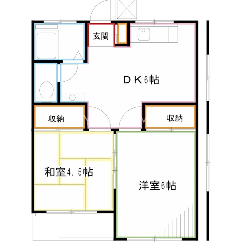 吉田コーポ 間取り