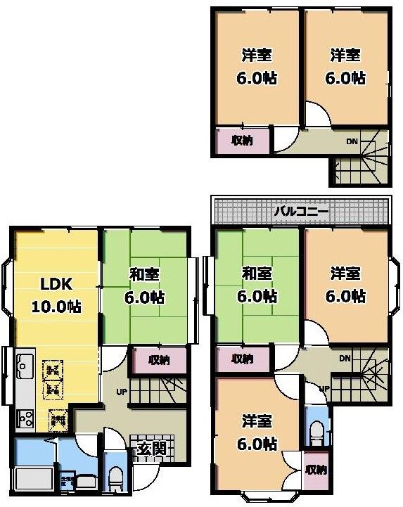 小平市小川町1丁目戸建 間取り