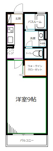 アゼリアⅠ 間取り