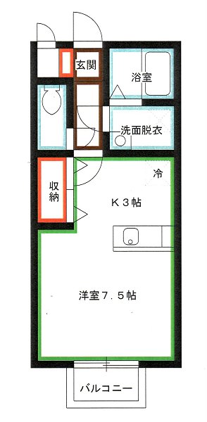 ベルデュール小金井 間取り