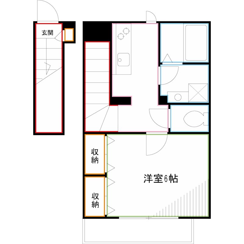 リブリ・武蔵小金井 間取り