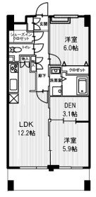 プレジール立川 間取り