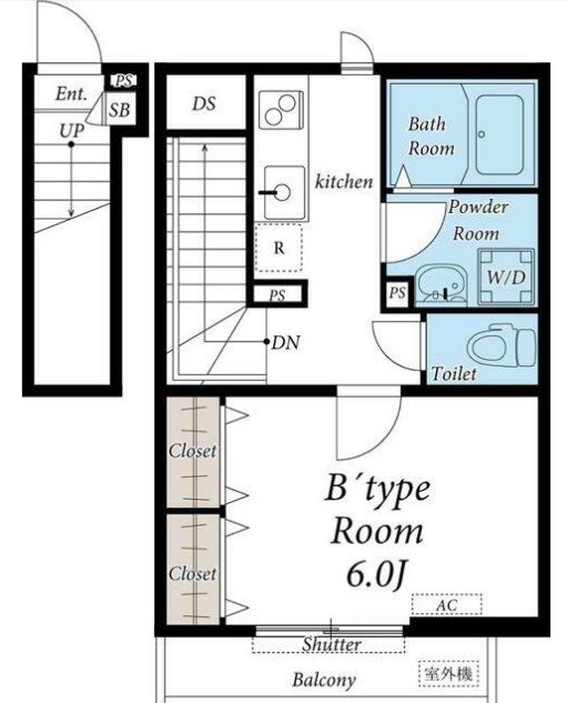 リブリ・武蔵小金井 間取り