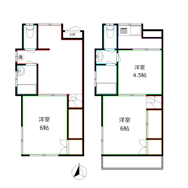コーポむらやま 間取り
