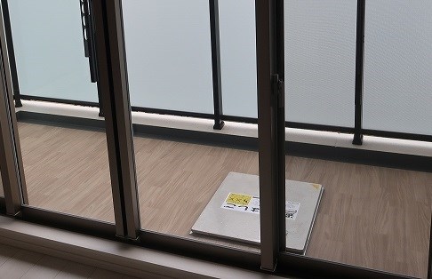 トラープランド翠命館  ベランダ